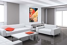 Portrait of Meyer de Haan by Lamplight Obraz zs17177