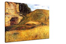 Quarry hole in the cliff Reprodukcia Paul Gauguin zs17182