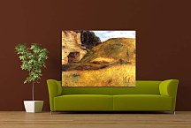 Quarry hole in the cliff Reprodukcia Paul Gauguin zs17182