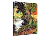 Red roof by the water zs17184