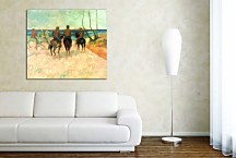 Reprodukcia Paul Gauguin Riders on the beach zs17185