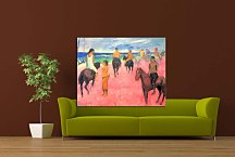 Riders on the beach II Reprodukcia Paul Gauguin zs17186