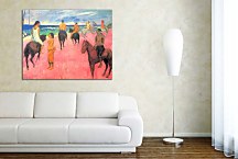 Riders on the beach II Reprodukcia Paul Gauguin zs17186