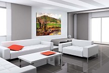 River Aven below moun Saint Marguerite Obraz zs17187