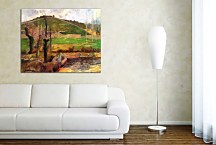 River Aven below moun Saint Marguerite Obraz zs17187