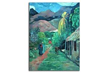 Reprodukcia Paul Gauguin Road in Tahiti zs17188