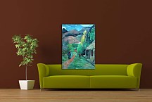 Reprodukcia Paul Gauguin Road in Tahiti zs17188