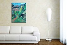 Reprodukcia Paul Gauguin Road in Tahiti zs17188