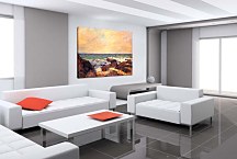 Rocks and sea Reprodukcia Paul Gauguin zs17189