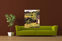 Reprodukcia Paul Gauguin Rouen suburb zs17191