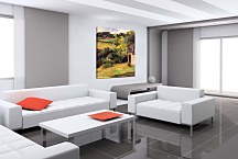 Reprodukcia Paul Gauguin Rouen suburb zs17191