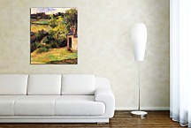 Reprodukcia Paul Gauguin Rouen suburb zs17191