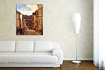 Rue Jouvenet, Rouen Reprodukcia Paul Gauguin zs17193