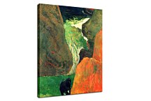 Seascape with cow on the edge of a cliff Obraz zs17196