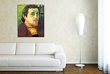 Reprodukcia Paul Gauguin Self portrait at Lezaven zs17198