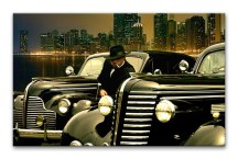 Obraz - Gangster s autom zs171