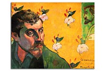 Self-Portrait Dedicated to Vincent van Gogh Obraz zs17202