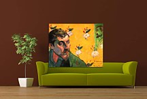 Self-Portrait Dedicated to Vincent van Gogh Obraz zs17202