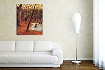 Skaters in Fredericksberg park Obraz zs17203