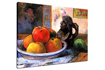 Still Life with Apples, a Pear and a Ceramic Portrait Jug Obraz zs17208