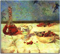 Still Life with Cherries Reprodukcia Paul Gauguin zs17210
