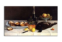 Reprodukcia Paul Gauguin Still life with oysters zs17214