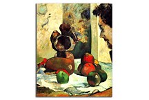 Reprodukcia Paul Gauguin Still Life with Profile of Laval zs17215