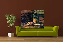 Still life with red mullet and jug Reprodukcia Paul Gauguin zs17216