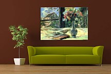 Obraz Still life. Vase with flowers on the window zs17219