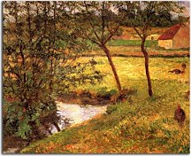 Reprodukcia Paul Gauguin Stream in Osny zs17220