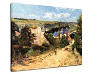 Street in Osny Reprodukcia Paul Gauguin zs17221