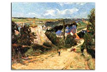 Street in Osny Reprodukcia Paul Gauguin zs17221
