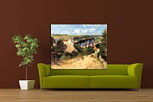 Street in Osny Reprodukcia Paul Gauguin zs17221