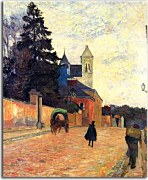 Street in Rouen Reprodukcia Paul Gauguin zs17222