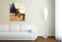 Street in Rouen Reprodukcia Paul Gauguin zs17222