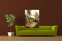 Sunken Lane Reprodukcia Paul Gauguin zs17224