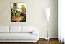 Sunken Lane Reprodukcia Paul Gauguin zs17224