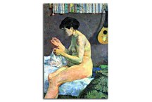 Reprodukcia Paul Gauguin Suzanne Sewing - Study of a Nude zs17225