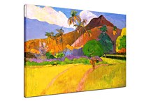 Reprodukcia Paul Gauguin Tahitian mountains zs17227
