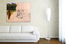 Tahitians at rest Reprodukcia Paul Gauguin zs17229