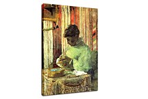 Obraz Paul Gauguin The embroiderer or Mette Gauguin zs17236