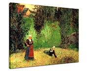 The first flowers Obraz Paul Gauguin zs17237