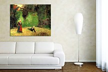 The first flowers Obraz Paul Gauguin zs17237