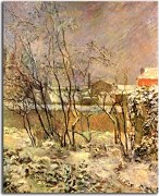 The garden in winter, rue Carcel Obraz Paul Gauguin zs17238