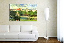 The market gardens of Vaugirard Obraz Paul Gauguin zs17241