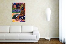 The Seed of the Areoi Obraz Paul Gauguin zs17248