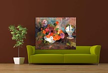 Obraz Paul Gauguin The vase of nasturtiums zs17251