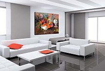 Obraz Paul Gauguin The vase of nasturtiums zs17251