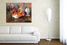 Obraz Paul Gauguin The vase of nasturtiums zs17251