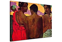 Three Tahitians Obraz Paul Gauguin zs17257